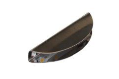 ZETA - inox - teplá bílá