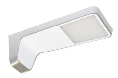 LENA 2 - bílá/aluminium - neutrální bílá