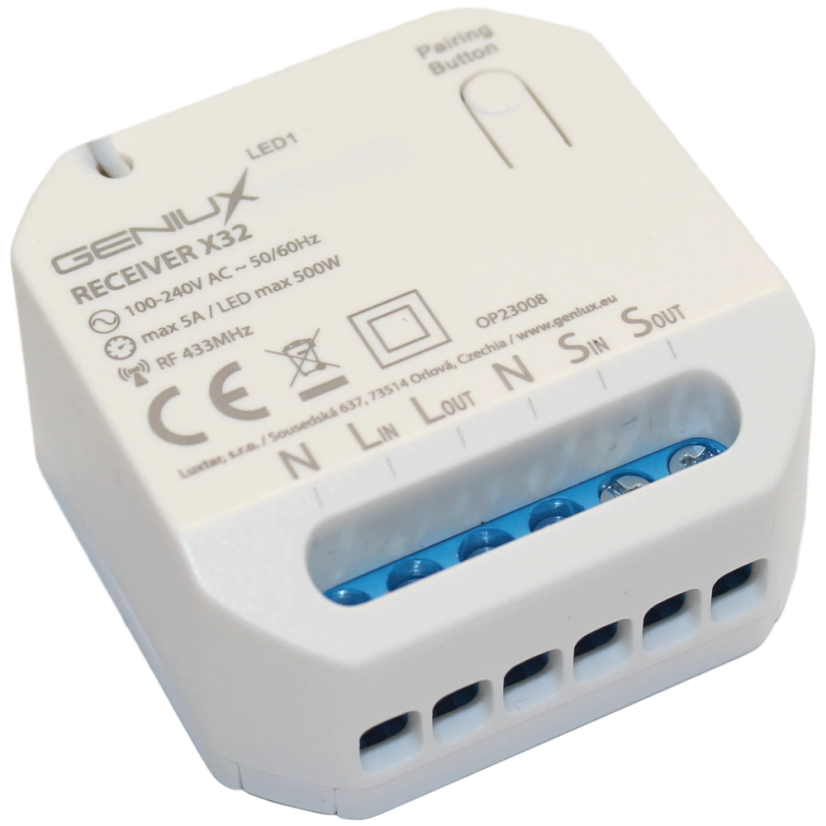 Set FENIX-TWIN-1 stříbrný/bílý + přijímač X32 + přijímač X32