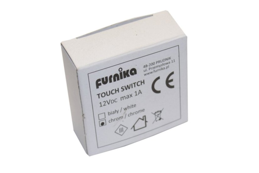 Vypínač dotykový se stmívačem zápustný FURNIKA - chrom