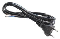 Kabel s vidlicí 2m - černý