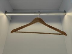 D 15x27 - Alu profil - šatní tyč