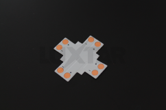 Spojka plochá led pásků 10mm tvar X