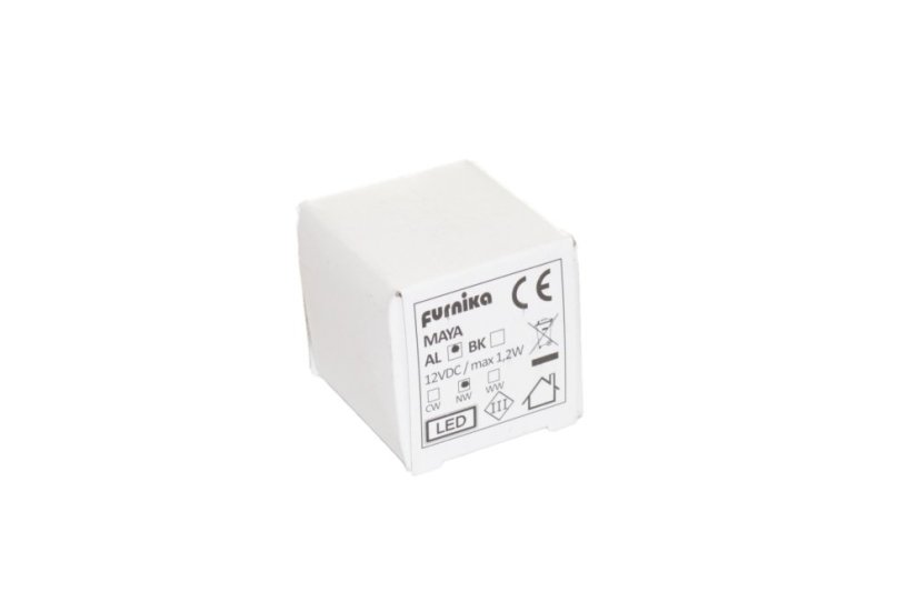 MAYA - aluminium - neutrání bílá