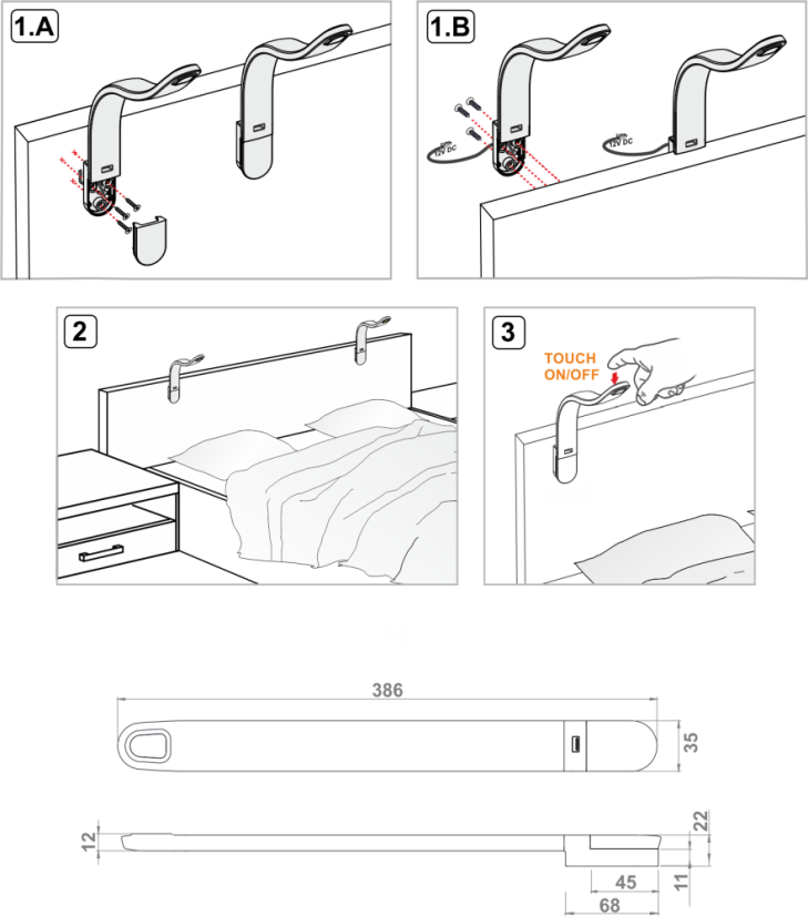 SILKA USB-C - černá - neutrální bílá
