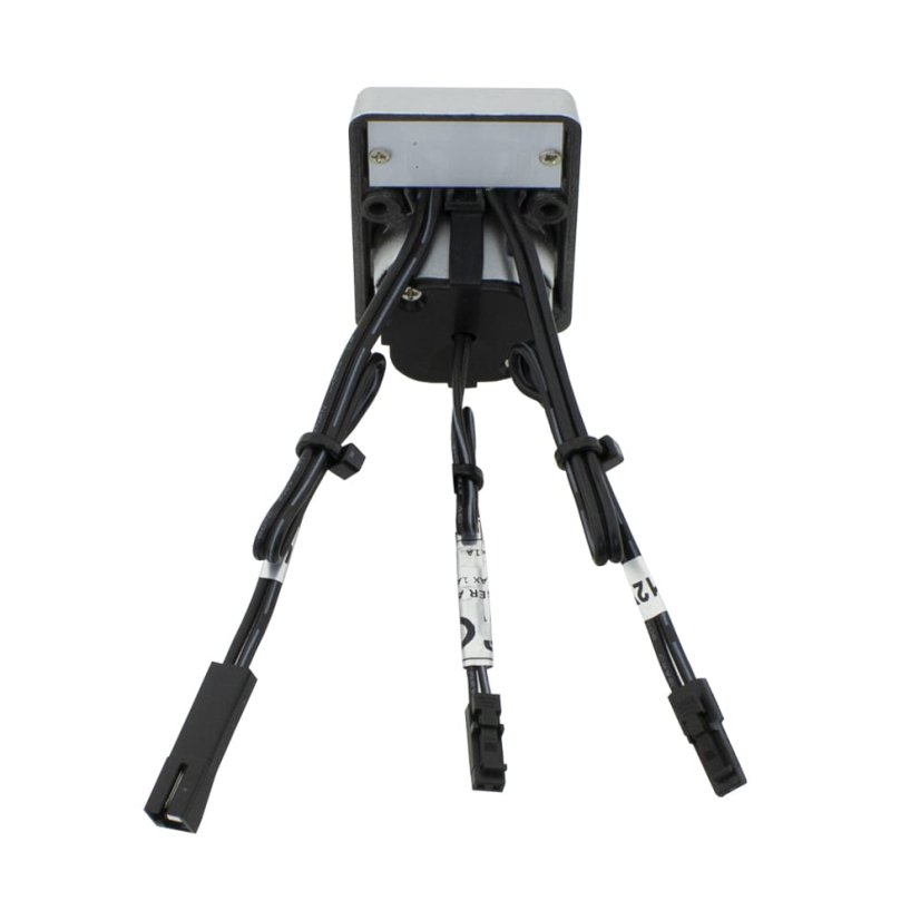 USB A-C DOUBLE nabíječka s vypínačem - bílá