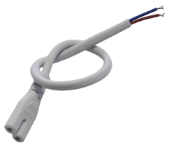 Kabel C7 bez vidlice 0,3m bílý pro LED napáječ XLIGHT