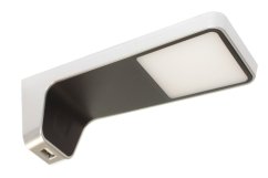 LENA 2 USB - černá/aluminium - neutrální bílá