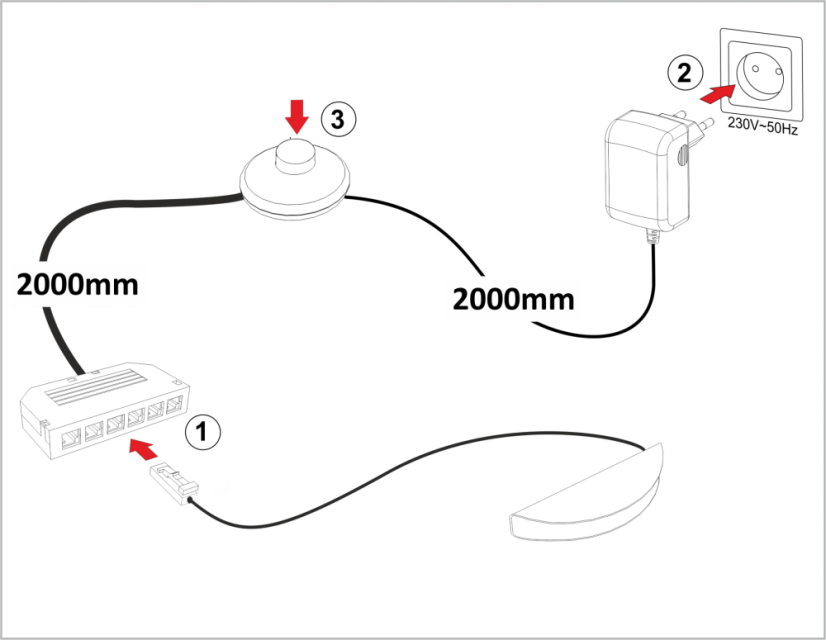 Síťový LED napáječ FURNIKA 6W 12V