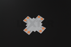 Spojka plochá led pásků 10mm tvar X