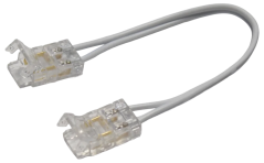 Kabel 10cm COB-COB se 2 rychlospojkami pro LED pásky 8mm