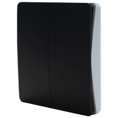 Vypínač FENIX-TWIN-2 černý/bílý