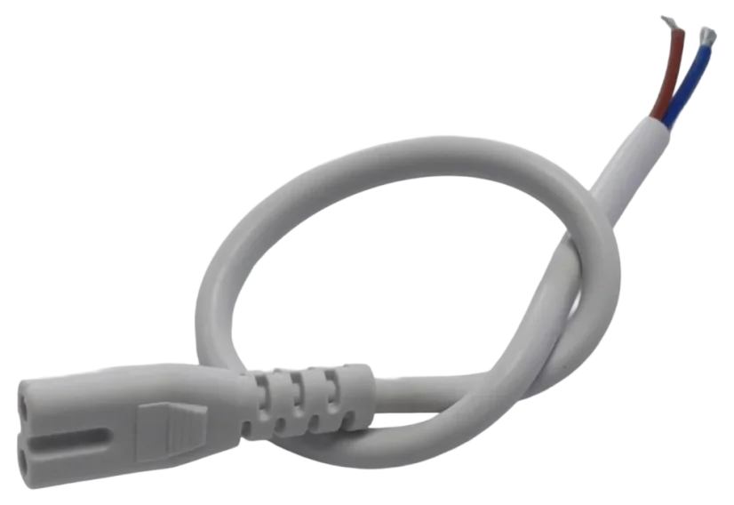 Kabel C7 bez vidlice 0,3m bílý pro LED napáječ XLIGHT