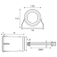 XLIGHT CS-PIR centrální senzor PIR černý