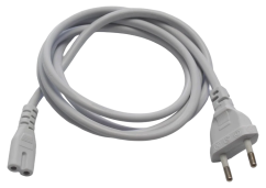 Kabel C7 s vidlicí 1,5m bílý pro LED napáječ XLIGHT