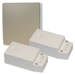 Set FENIX-TWIN-1 bronzový/bílý + přijímač X23 + přijímač X23