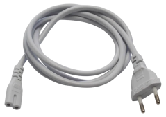 Kabel C7 s vidlicí 1,5m bílý pro LED napáječ XLIGHT
