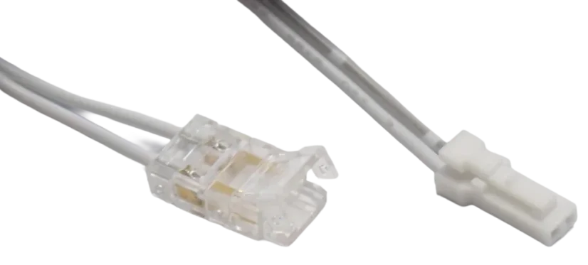 Kabel COB-K 2m s rychlospojkou pro LED pásek 8mm a mini LED konektorem