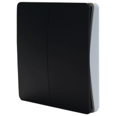 Vypínač FENIX-TWIN-2 černý/bílý