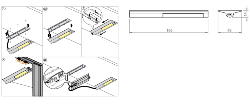 NIKKA - aluminium - neutrální bílá - DOOR