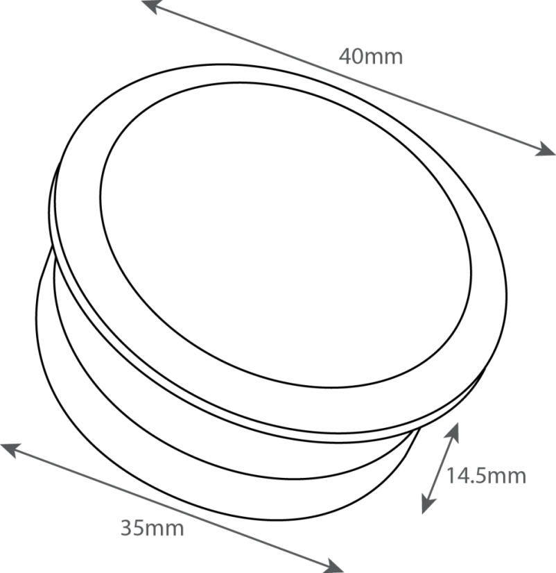 Vypínač FURNEO-1 černý