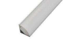 RONDO - Alu profil rohový 2m