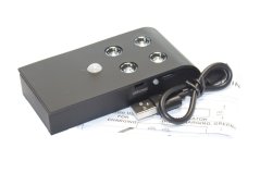 DOMINO - černá - neutrální bílá