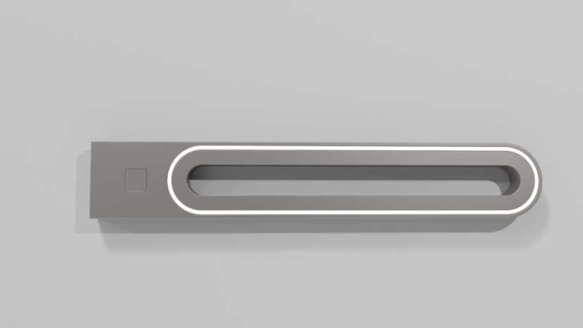 GABI R - aluminium - neutrální bílá