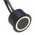 XLIGHT SV-DOT senzorový vypínač dotykový černý