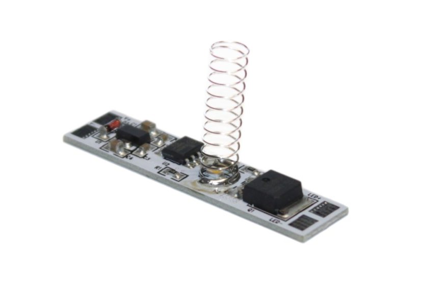 Vypínač do profilu dotykový s pružinkou 12V/96W