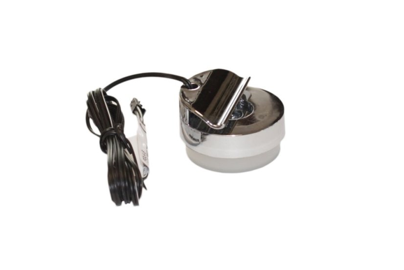 POLA S - klip - chrom - neutrální bílá