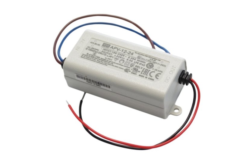 MEANWELL LED napáječ 12W 24V (APV-12-24)