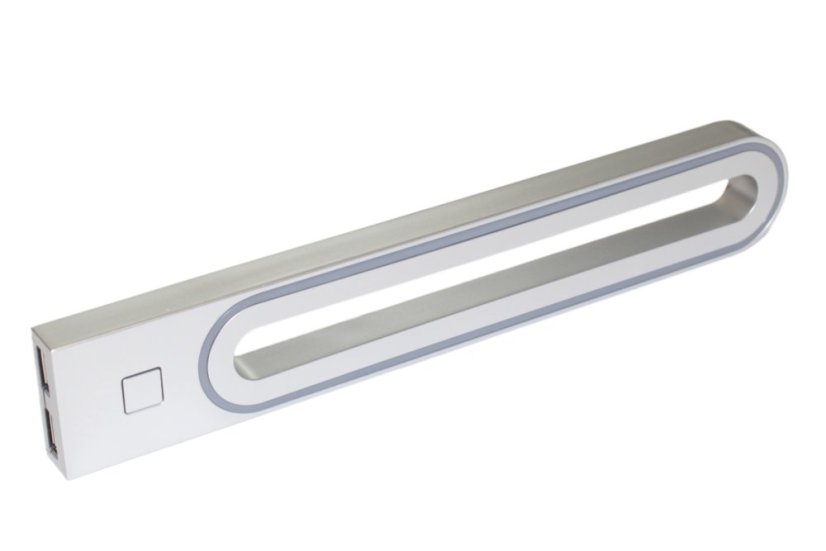 GABI R USB A-A - aluminium - neutrální bílá