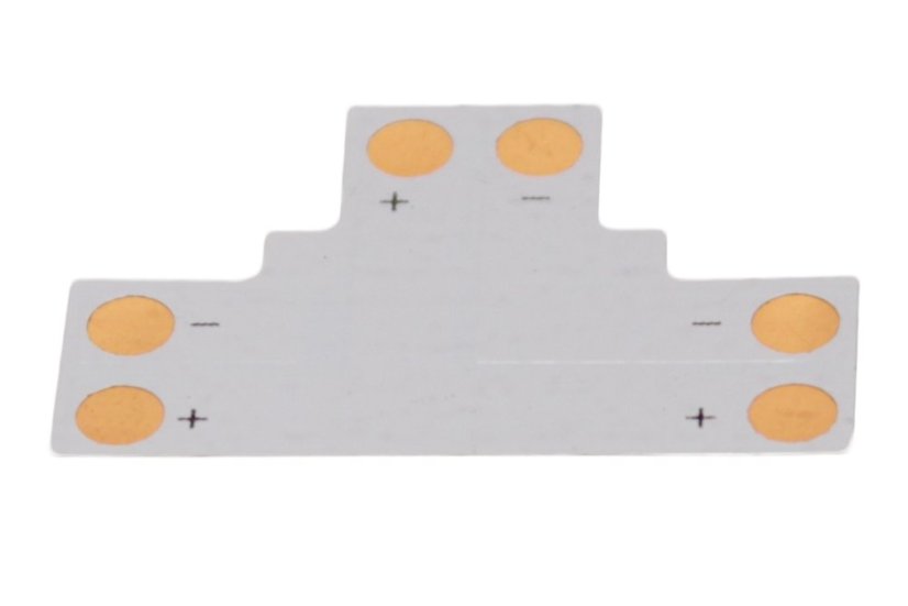 Spojka plochá led pásků 10mm tvar T