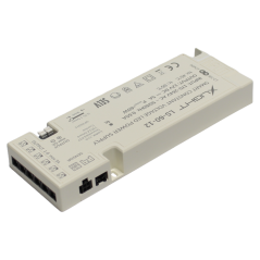 XLIGHT LED napáječ 60W 12V (LS-60-12) se senzorovým vstupem a mini led konektory