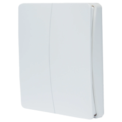 Vypínač FENIX-TWIN-2 bílý