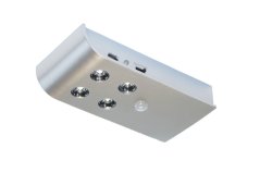 DOMINO - aluminium - neutrální bílá