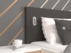 MAYA COM - aluminium - neutrální bílá