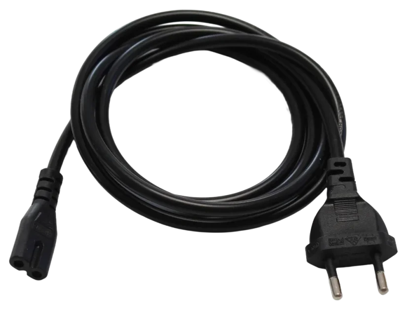 Kabel C7 s vidlicí 1,5m černý pro LED napáječ XLIGHT