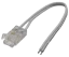 Kabel 10cm COB-X s rychlospojkou pro LED pásek 8mm a odizolovanými vodiči
