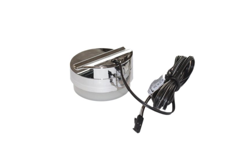 POLA S - klip - chrom - neutrální bílá