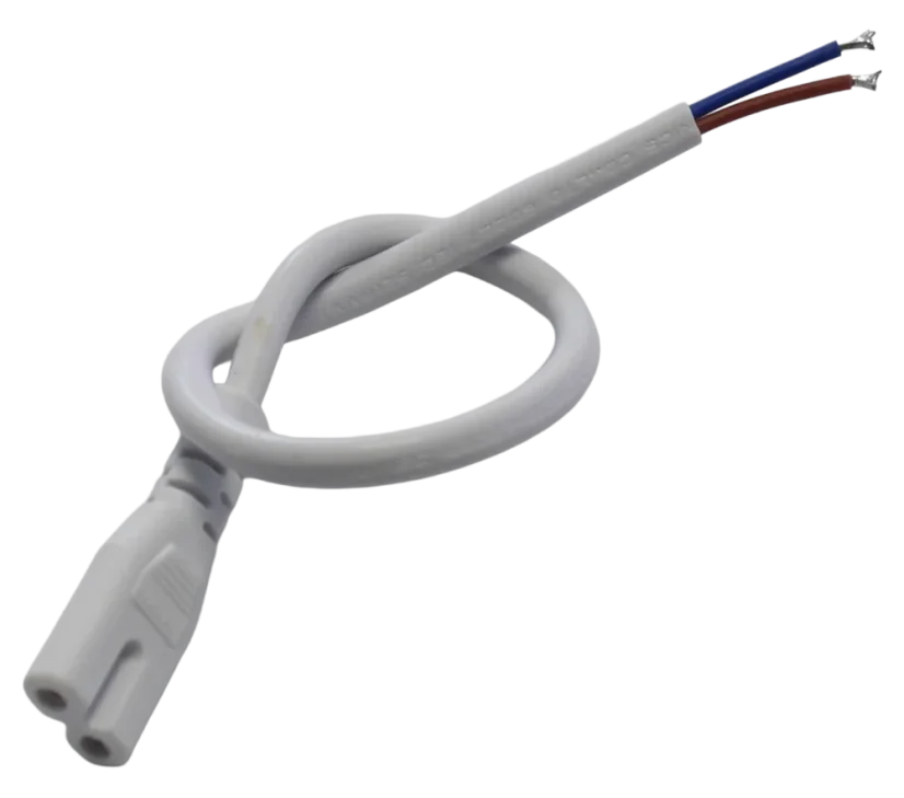 Kabel C7 bez vidlice 0,3m bílý pro LED napáječ XLIGHT