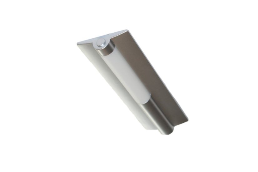 NIKKA - aluminium - neutrální bílá - se stiskacím vypínačem