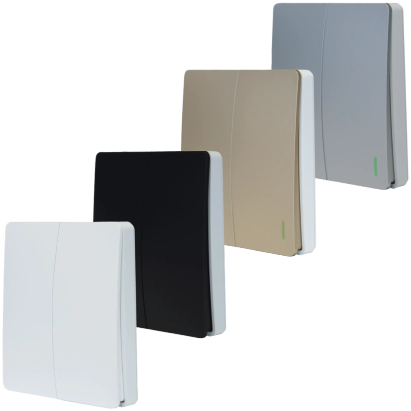 Vypínač FENIX-2 černý/bílý