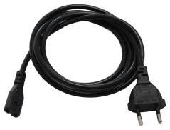 Kabel C7 s vidlicí 1,5m černý pro LED napáječ XLIGHT