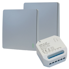 Sestava 2x FENIX-1 stříbrný/bílý + X32