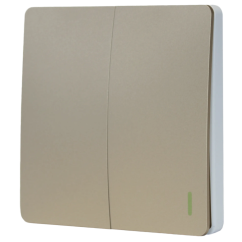 Vypínač FENIX-2 bronzový/bílý