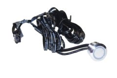 Vypínač dotykový zápustný 12V/60W, chrom/modrá