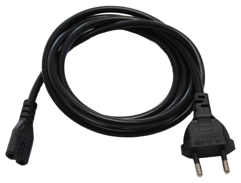 Kabel C7 s vidlicí 1,5m černý pro LED napáječ XLIGHT