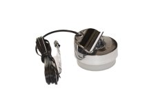 POLA S - klip - chrom - neutrální bílá